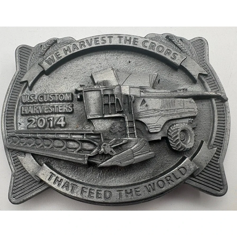 U.S Custom Harvesters 2014 Siskiyou Belt Buckle Limited Edition‎ 24/250